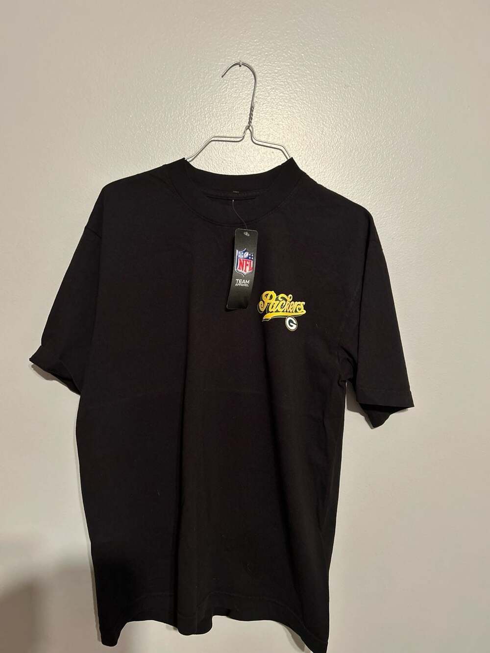 Born x Raised x NFL Green Bay Packers Go Pack Go T-Shirt Black